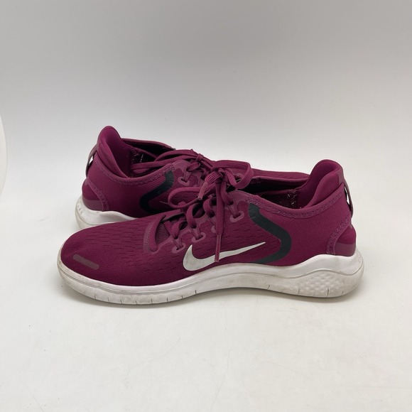 Nike Sneakers Womens 9 Free RN 2018 942837-604 Purple Athletic Running Gym Shoes - Picture 7 of 10